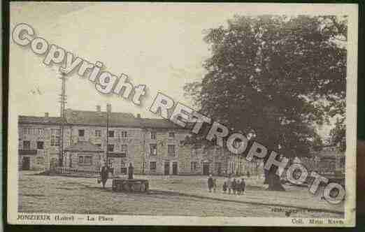 Ville de JONZIEUX Carte postale ancienne