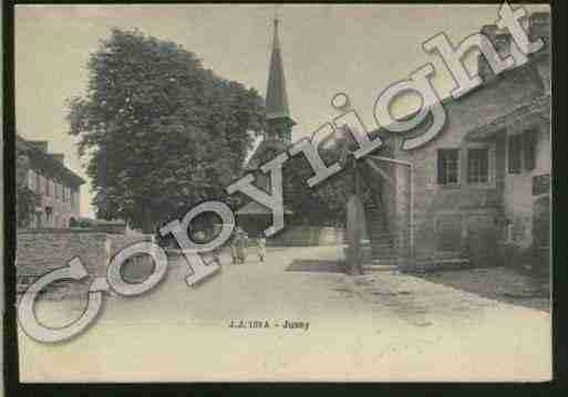 Ville de JUSSY Carte postale ancienne