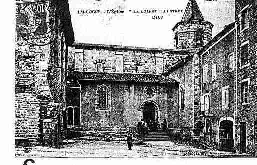 Ville de LANGOGNE Carte postale ancienne