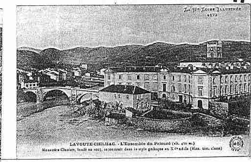 Ville de LAVOUTECHILHAC Carte postale ancienne