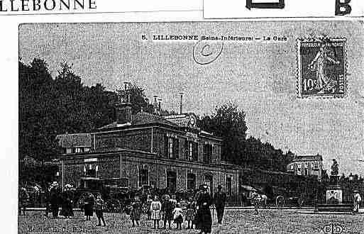 Ville de LILLEBONNE Carte postale ancienne