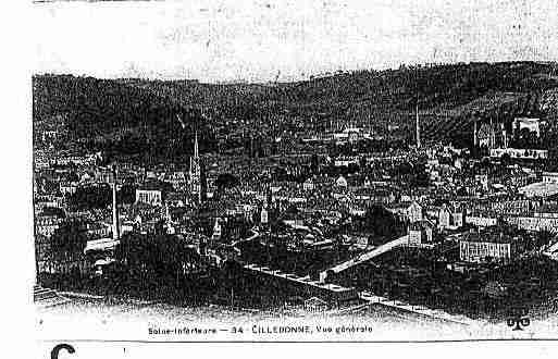 Ville de LILLEBONNE Carte postale ancienne