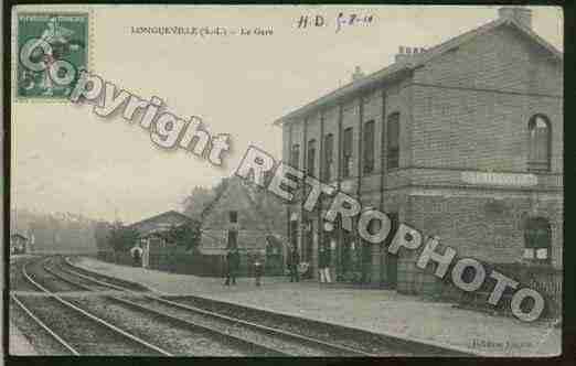 Ville de LONGUEVILLESURSCIE Carte postale ancienne