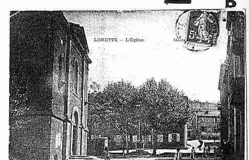 Ville de LORETTE Carte postale ancienne