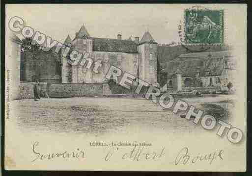 Ville de LORMES Carte postale ancienne