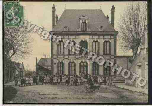 Ville de LORRIS Carte postale ancienne