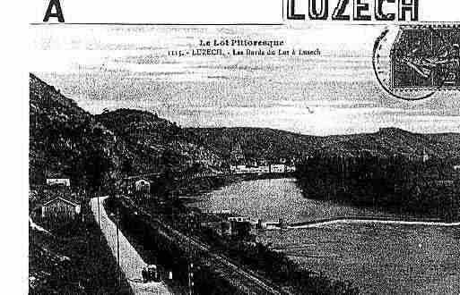 Ville de LUZECH Carte postale ancienne