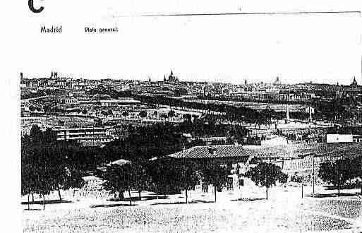 Ville de MADRID Carte postale ancienne