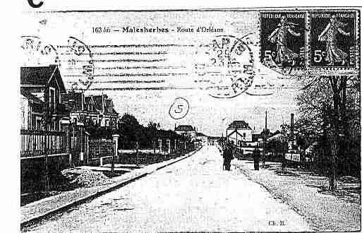 Ville de MALESHERBES Carte postale ancienne