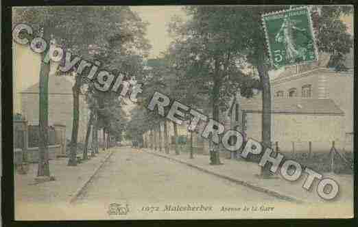 Ville de MALESHERBES Carte postale ancienne