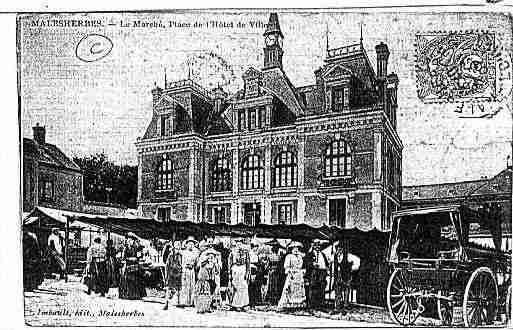 Ville de MALESHERBES Carte postale ancienne