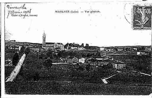 Ville de MARLHES Carte postale ancienne