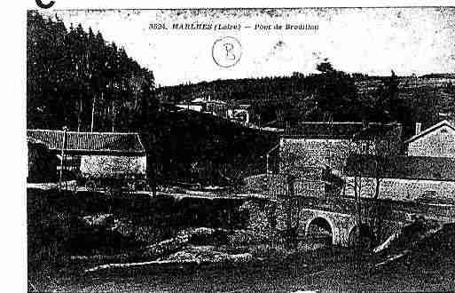 Ville de MARLHES Carte postale ancienne