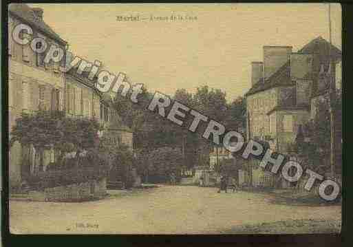 Ville de MARTEL Carte postale ancienne