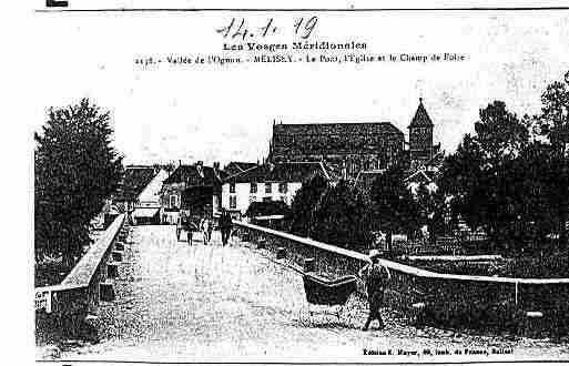 Ville de MELISEY Carte postale ancienne