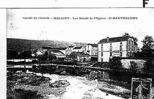 Ville de MELISEY Carte postale ancienne