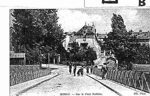 Ville de MENDE Carte postale ancienne