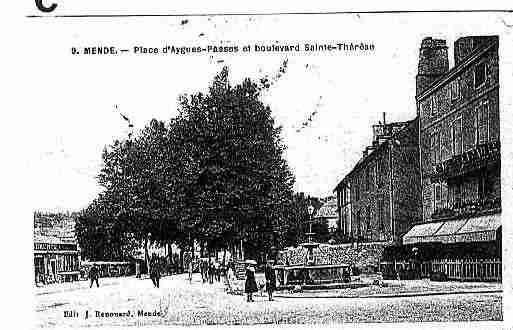 Ville de MENDE Carte postale ancienne