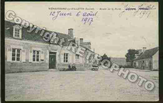 Ville de MENESTREAUENVILLETTE Carte postale ancienne