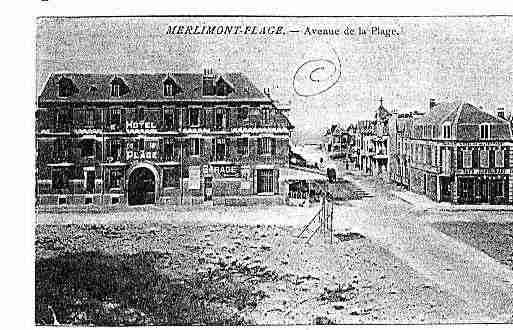 Ville de MERLIMONT Carte postale ancienne