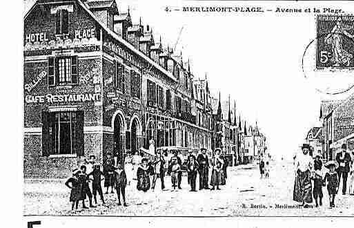 Ville de MERLIMONT Carte postale ancienne