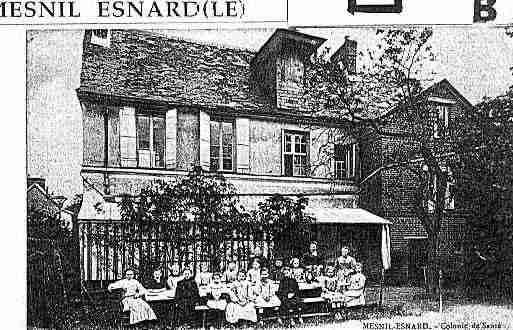 Ville de MESNILESNARD(LE) Carte postale ancienne