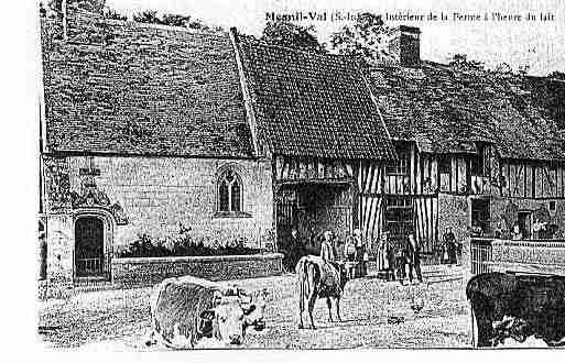 Ville de MESNILVAL Carte postale ancienne