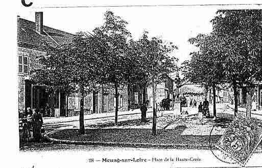 Ville de MEUNGSURLOIRE Carte postale ancienne