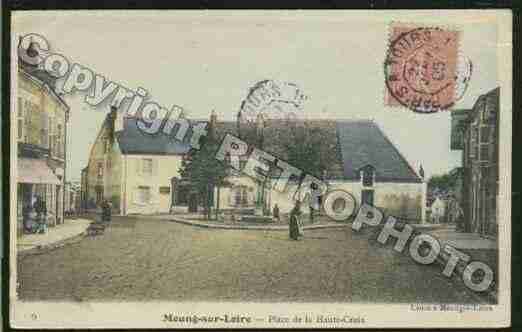 Ville de MEUNGSURLOIRE Carte postale ancienne