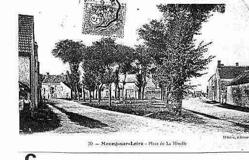 Ville de MEUNGSURLOIRE Carte postale ancienne