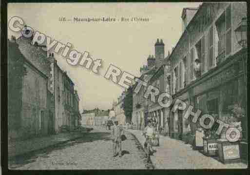 Ville de MEUNGSURLOIRE Carte postale ancienne