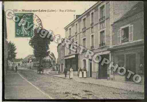 Ville de MEUNGSURLOIRE Carte postale ancienne