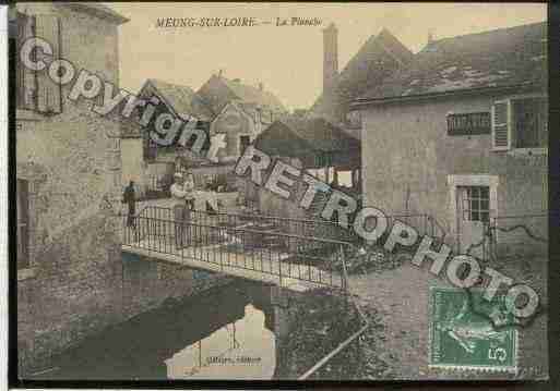 Ville de MEUNGSURLOIRE Carte postale ancienne