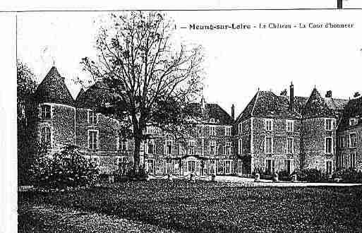 Ville de MEUNGSURLOIRE Carte postale ancienne