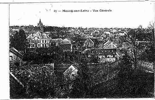 Ville de MEUNGSURLOIRE Carte postale ancienne