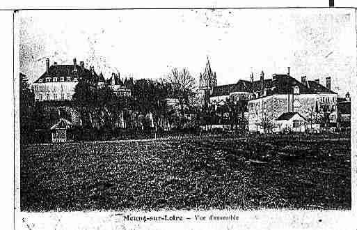 Ville de MEUNGSURLOIRE Carte postale ancienne