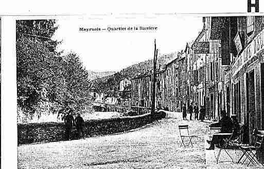 Ville de MEYRUEIS Carte postale ancienne