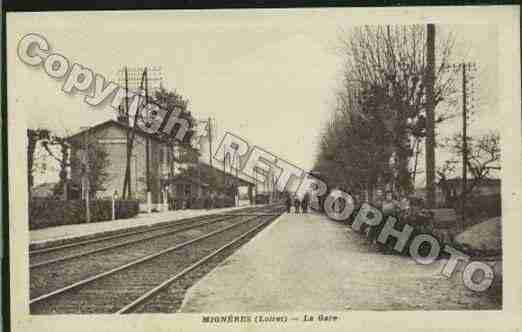 Ville de MIGNERES Carte postale ancienne