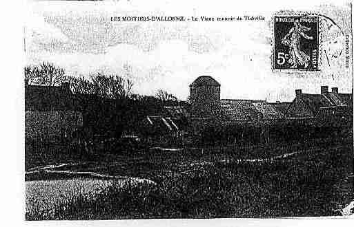 Ville de MOITIERSD\'ALLONNE(LES) Carte postale ancienne