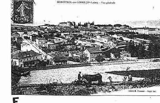 Ville de MONISTROLSURLOIRE Carte postale ancienne