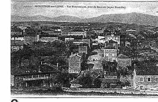 Ville de MONISTROLSURLOIRE Carte postale ancienne