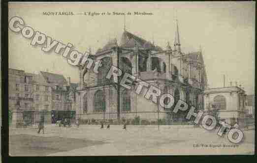 Ville de MONTARGIS Carte postale ancienne