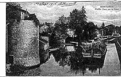 Ville de MONTARGIS Carte postale ancienne