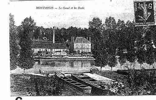 Ville de MONTARGIS Carte postale ancienne