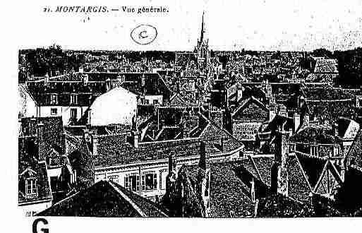 Ville de MONTARGIS Carte postale ancienne