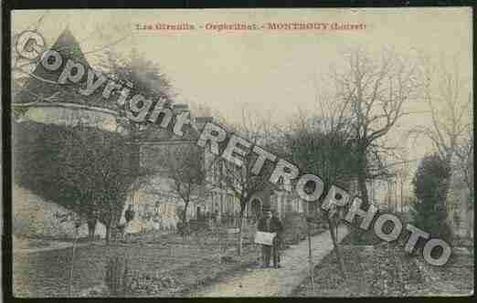 Ville de MONTBOUY Carte postale ancienne