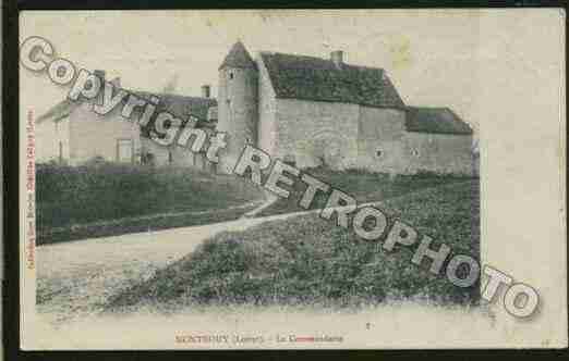 Ville de MONTBOUY Carte postale ancienne