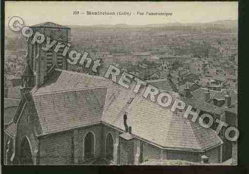 Ville de MONTBRISON Carte postale ancienne