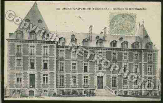 Ville de MONTCAUVAIRE Carte postale ancienne