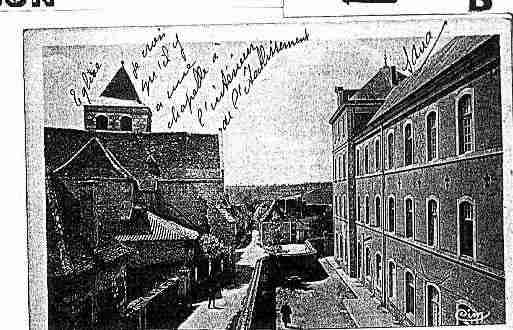 Ville de MONTFAUCON Carte postale ancienne